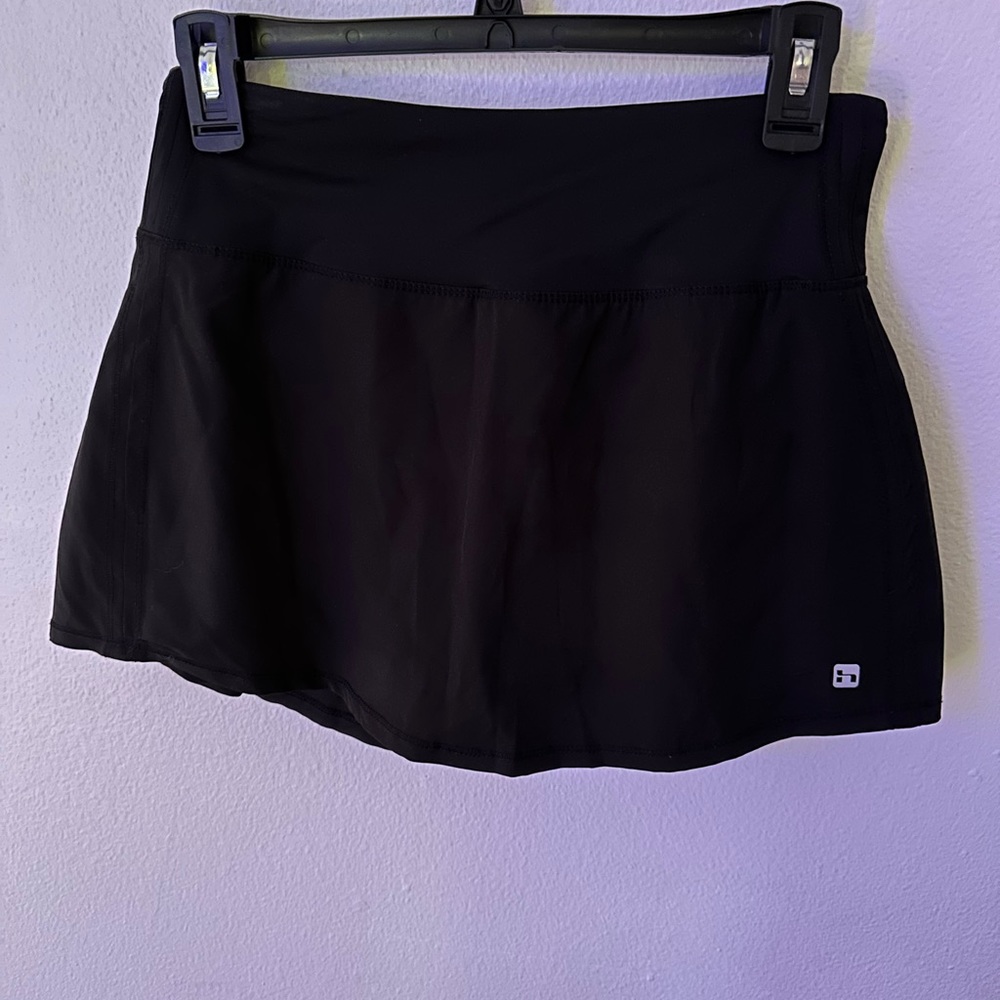 Tennis squirt, black, xs